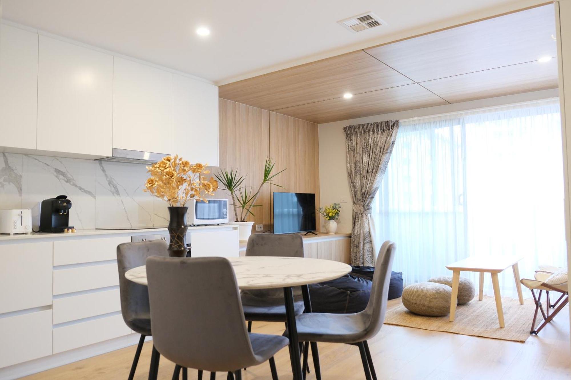 Cbd Japanese Retreat 2Br 1P Brekky Wifi Netflix Appartement Canberra Buitenkant foto